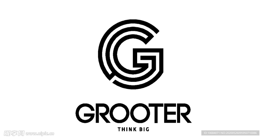 创意矢量logo标志G元素