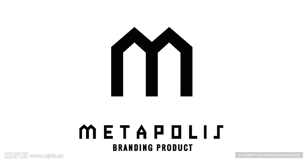 矢量logo标志M元素