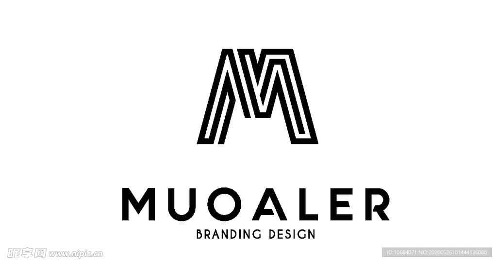 矢量logo标志M元素