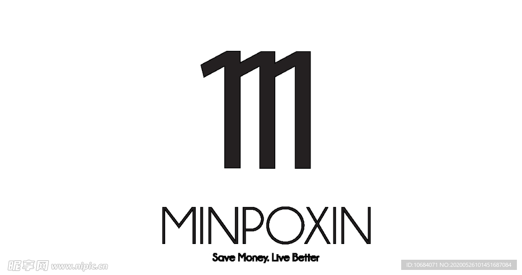 矢量logo标志M元素