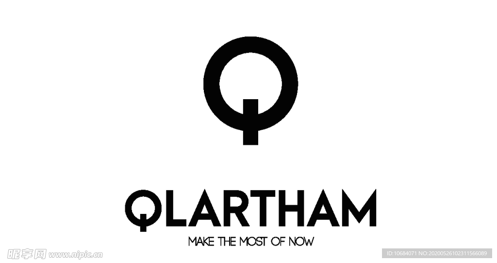 矢量字母logo标志Q元素