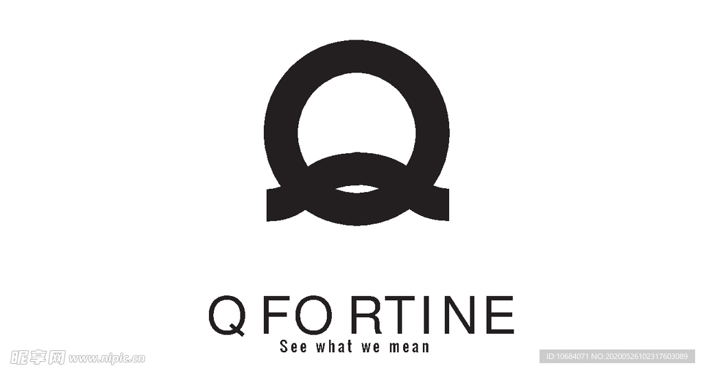 矢量logo标志Q字母元素