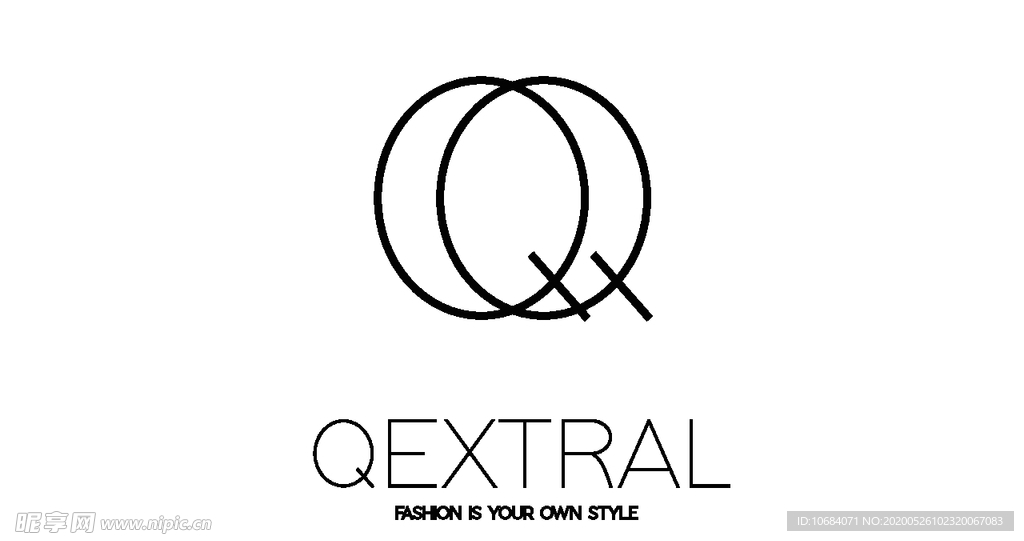 矢量logo标志Q字母元素