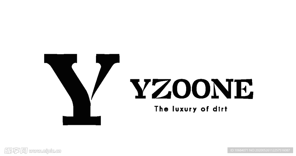 Y字母logo标志元素