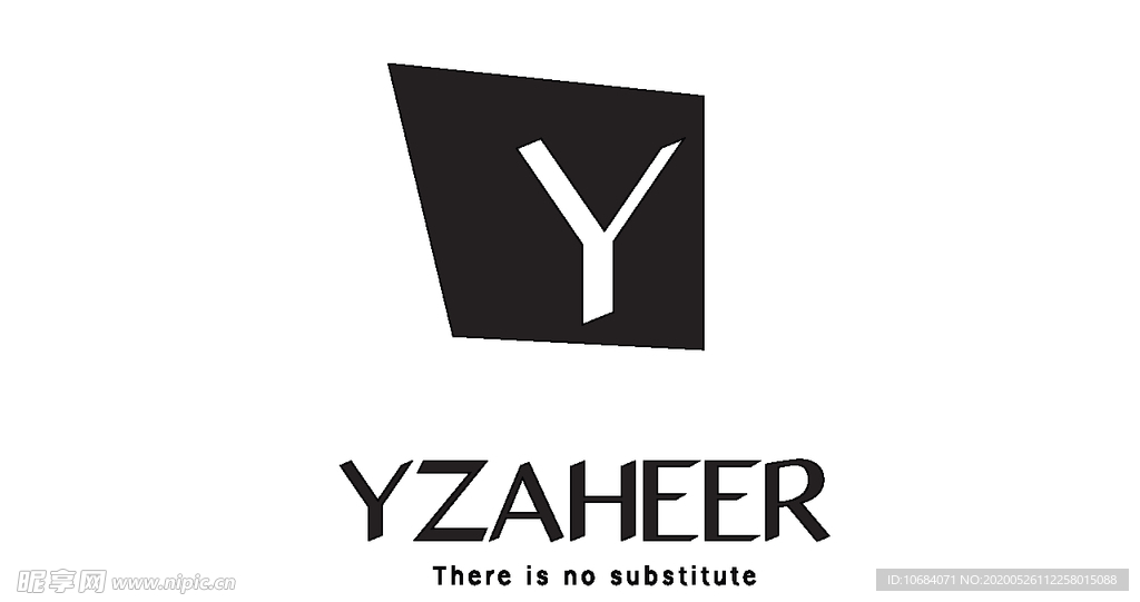 Y字母logo标志元素