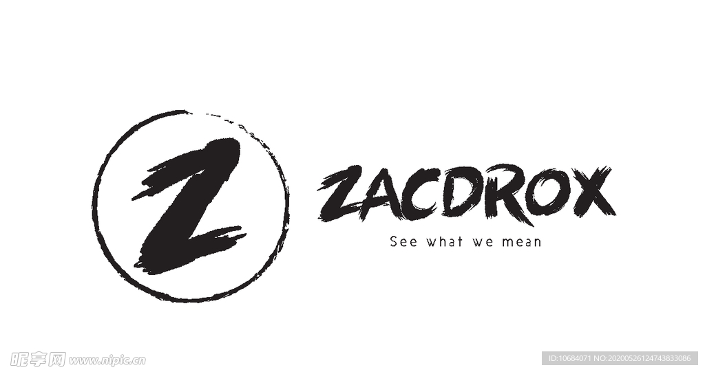 创意矢量logo标志Z元素