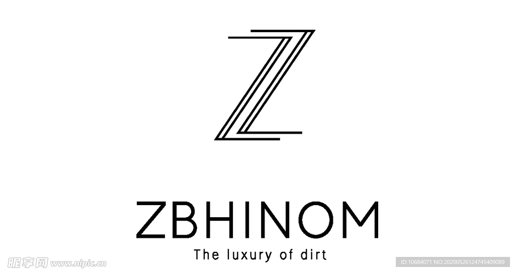 创意矢量logo标志Z元素
