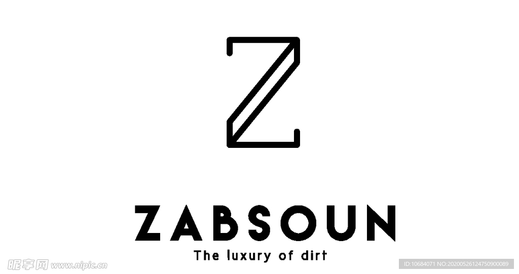 创意矢量logo标志Z元素