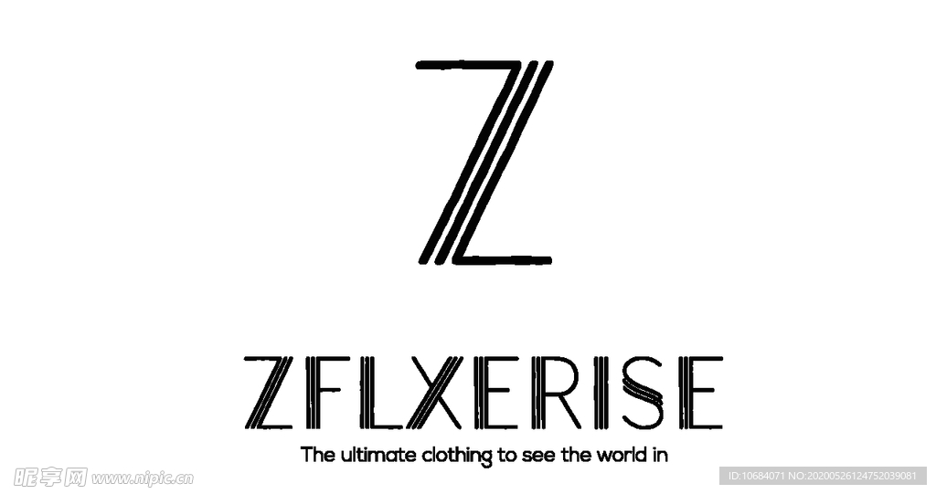 创意矢量logo标志Z元素