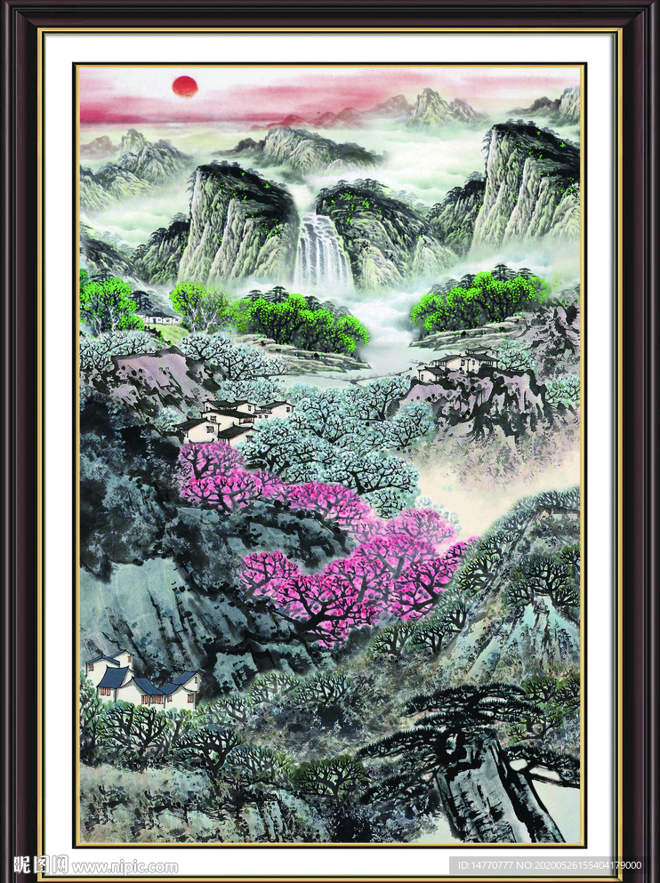 山水风景图