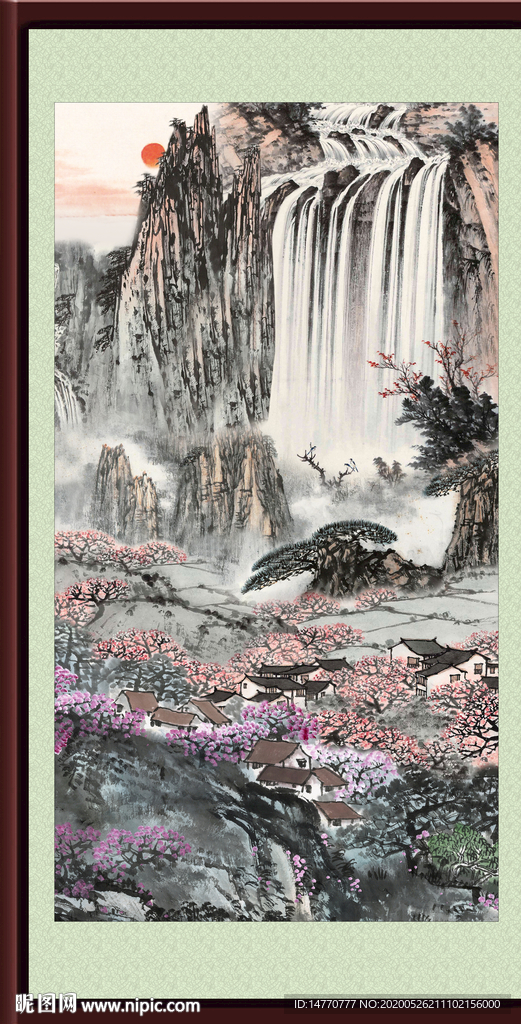 山水风景图