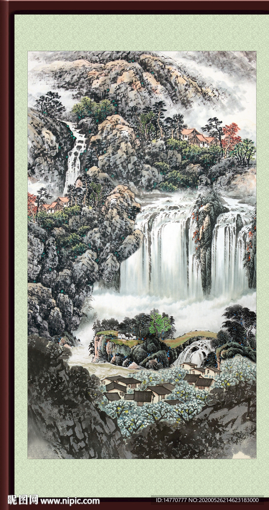 山水风景图