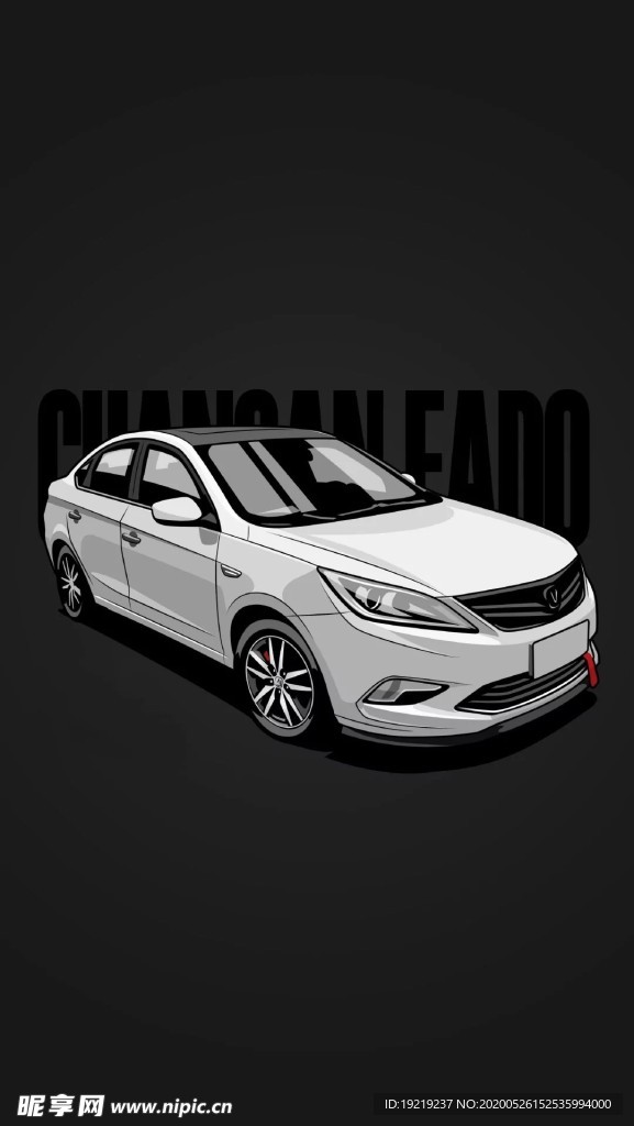 白色汽车