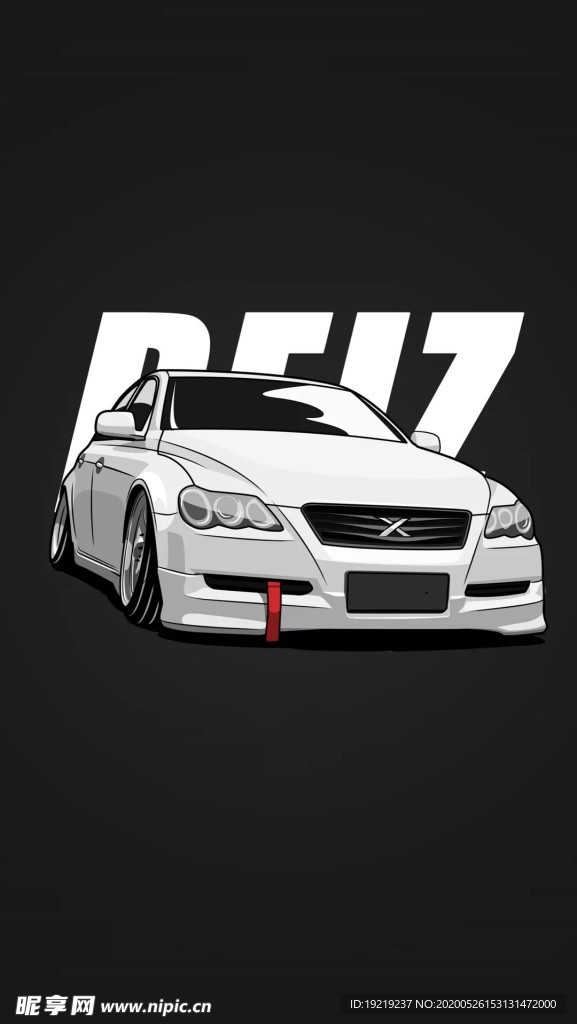 白色汽车