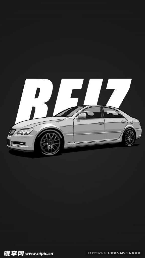 白色汽车