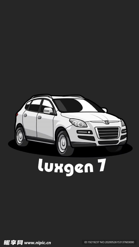 白色SUV