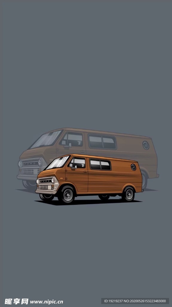 咖色汽车