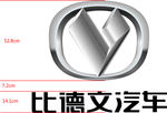 比德文电动汽车标志