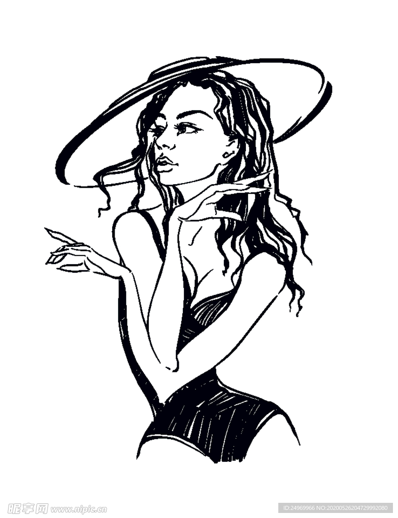 女性插画