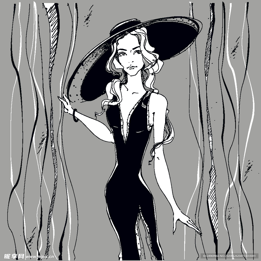 女性插画