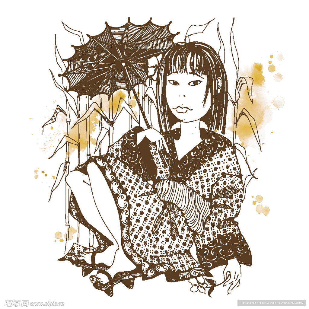 女性插画