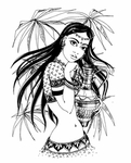 女性插画
