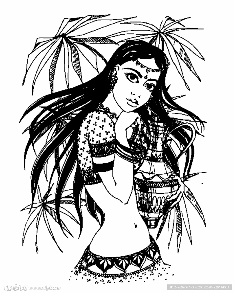 女性插画