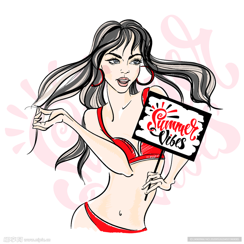 女性插画