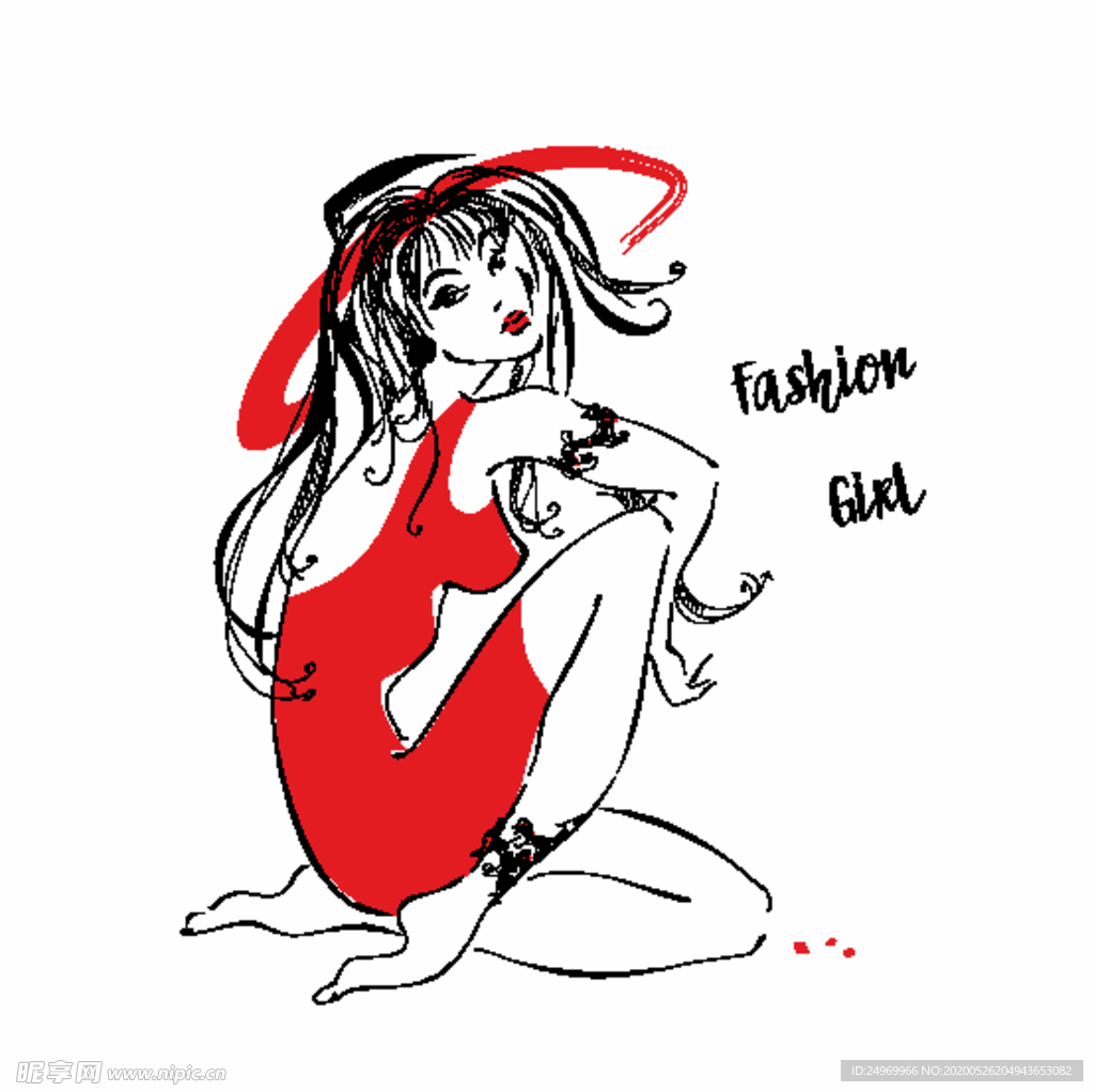 女性插画