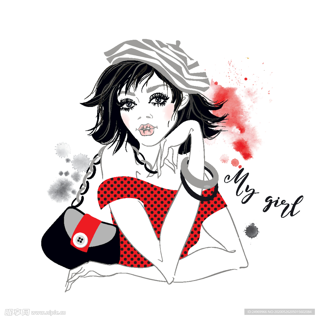 女性插画