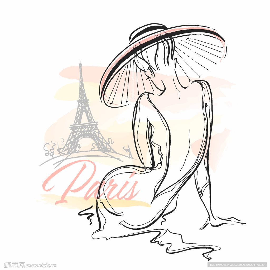 女性插画