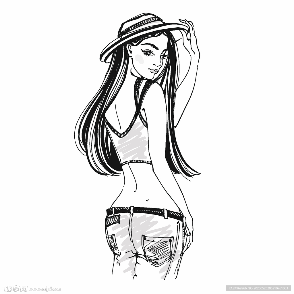 女性插画