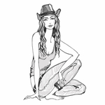 女性插画