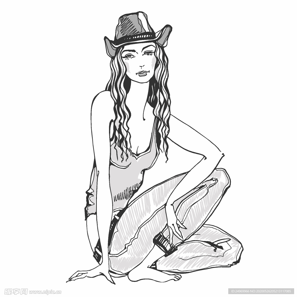 女性插画