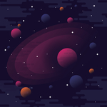 宇宙插画