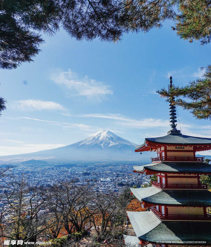 富士山风景图片