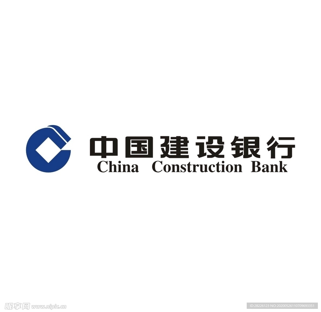 中国建设银行LOGO