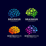 创意大脑logo设计