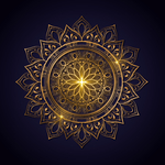 曼陀罗花纹