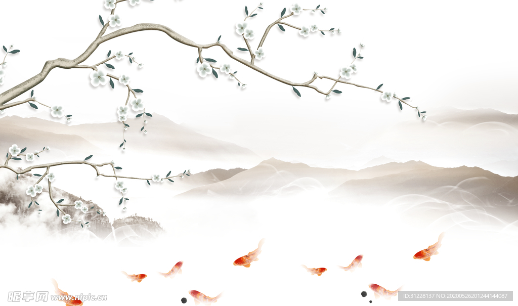 简约水墨