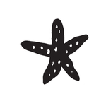 黑白手绘涂鸦