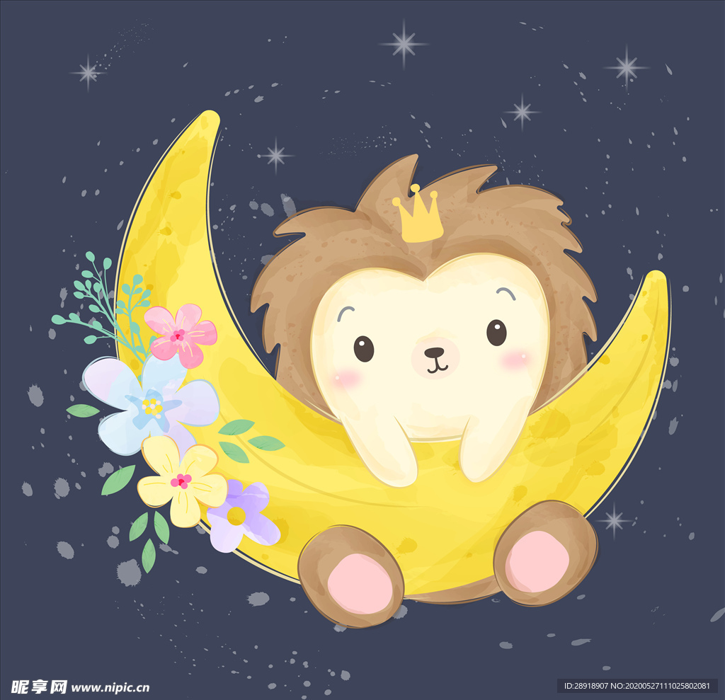 可爱刺猬