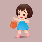 卡通女孩