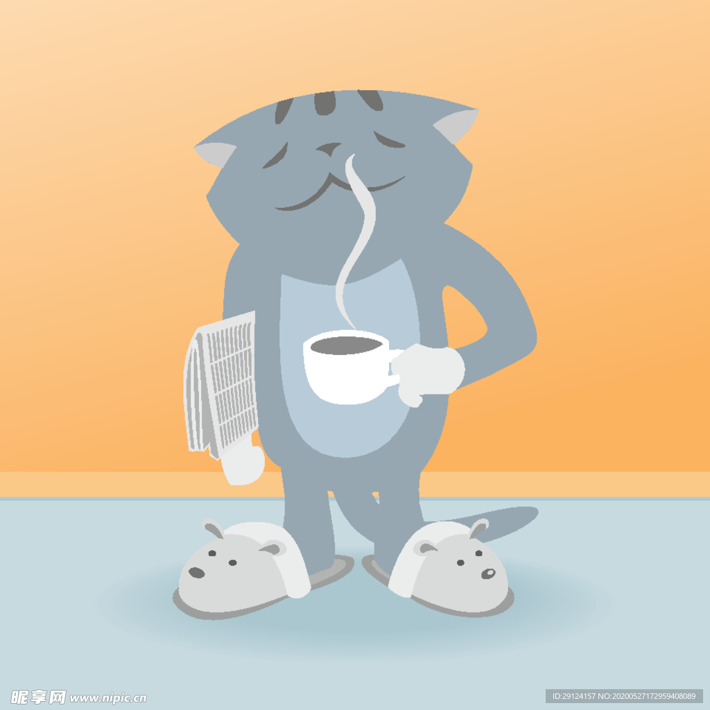 卡通猫咪