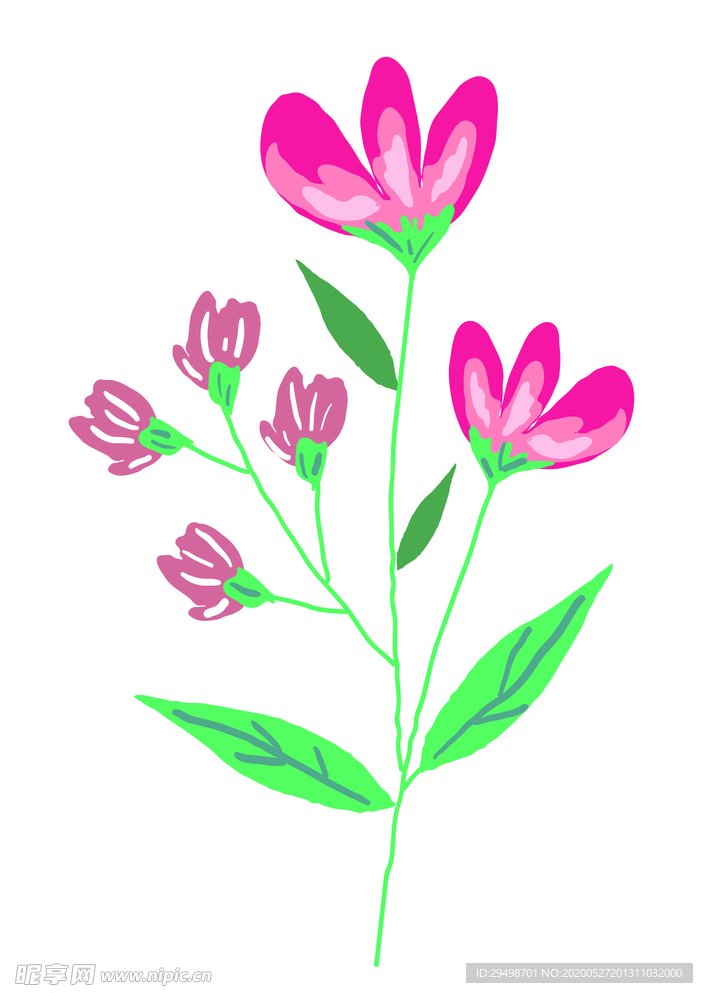 花