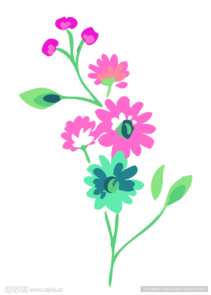 花