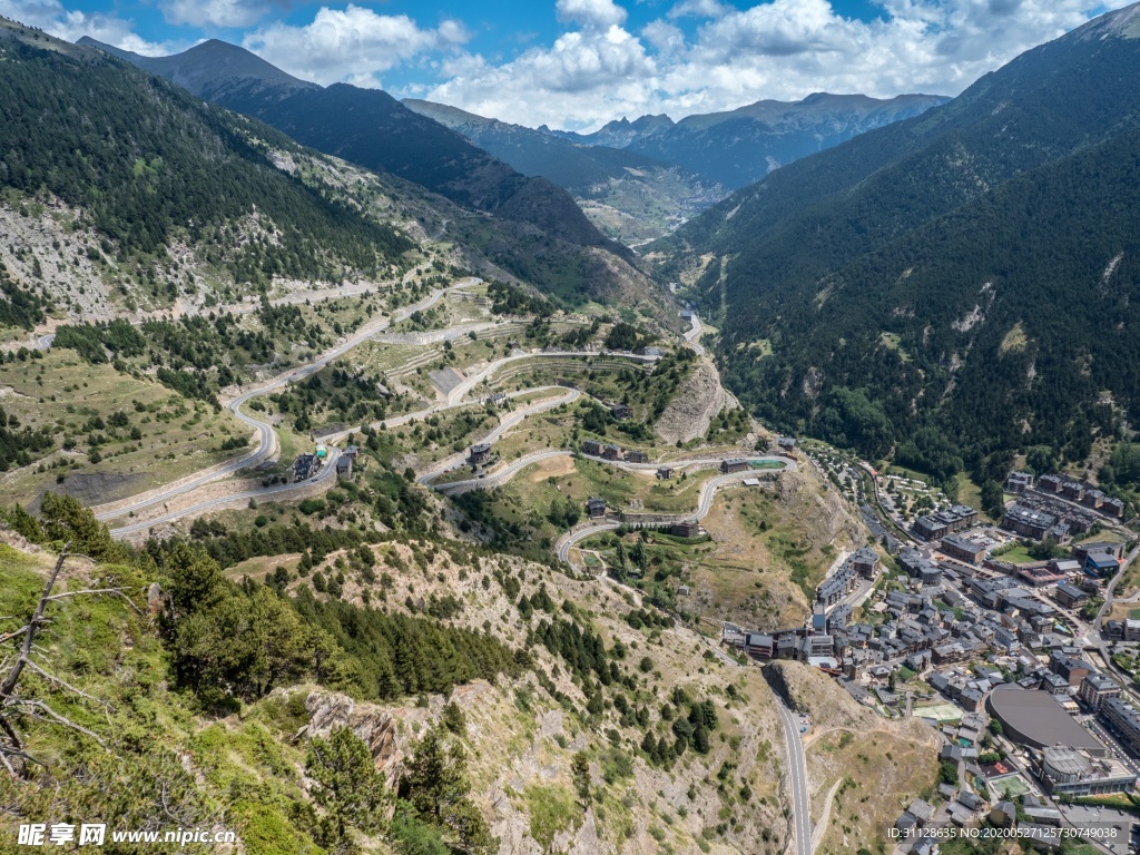 山谷 城市