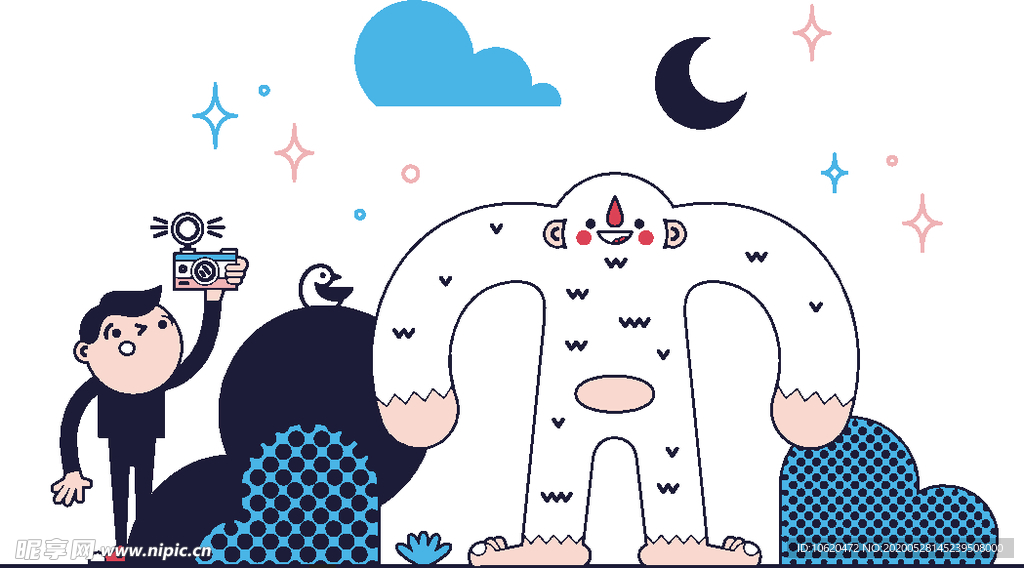 夜空照相