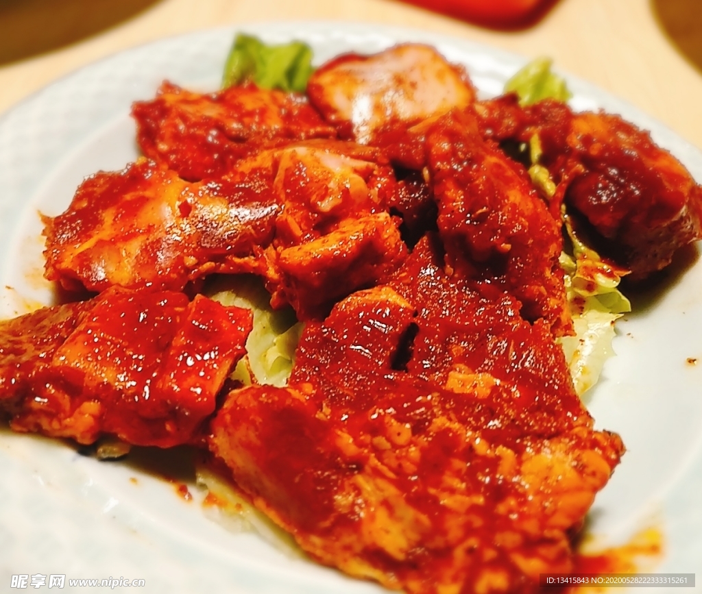 火锅菜品摄影排骨