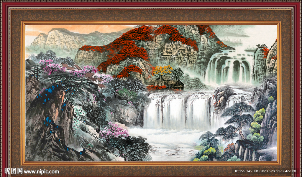 国画山水